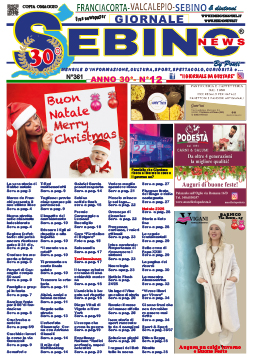 Copertina Sebino News                             
