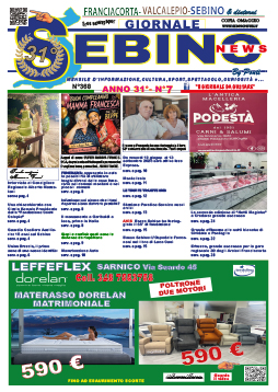 Copertina Sebino News                             